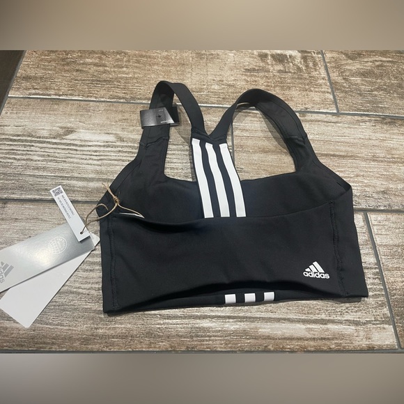 🖤Adidas Women's TRN Power Aeroready Sports Bra Medium Support Bra Sz XXS/28A - Picture 11 of 11